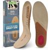 Saluber Solette Saluber Style Daily 405, ortopediche, Tecnologia Poron+ Ammortizzante, Solette Scarpe ad Azione Traspirante Antiodore, Uomo e Donna, Assorbono Shock (47)