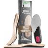 Saluber Solette Sport comfort in vero cuoio naturale e membrana antiodore, suole scarpe per lunga passeggiata, trekking, nordic walking (47)