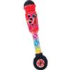 Lexibook Miraculous Light Microfono per Giochi Musicali per Bambini Altoparlante Incorporato Effetti luce Spina Aux-in Rosso/Nero, MIC90MI