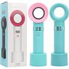 Rofitbest Mini asciugacapelli portatile ricaricabile tramite USB per ciglia per extension essenziali per ciglia (blu)