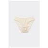 Tezenis Slip Classico In Pizzo Donna Avorio