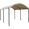 Verdelook Gazebo Onda da Giardino 3 x 4 con Telo Copertura Auto Esterno H 2.5 mt Verdelook