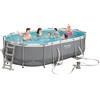 Bestway Power Steel 56448 piscina fuori terra Piscina con bordi Piscina ovale 10