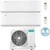 Hisense Condizionatore Hisense Energy Pro X con Wifi Dual 12 + 12