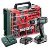 Metabo SB 18 L Set trapano avvitatore percuss. a batteria Mod. 602317710 EAN 406