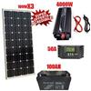 jarrett Kit Fotovoltaico 3 Kw Giornaliero Pwm Inverter 4000w Isola Solare Pannello 100 W