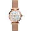 FOSSIL Orologio Analogico Quarzo da Donna con Cinturino in Acciaio Inossidabile ES5058SET