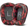 SOULWIT Cuscinetti Auricolari in Pelle Proteica Ricambio per Logitech G930 G933 G933S G935 G633 G633S G635 G35 G533 G430 G431 G432 G433 Cuffie da Gioco,Padiglioni per G332 G230 G231 G233 Cuffie