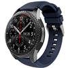 TiMOVO Cinturino Compatibile con Gear S3 Frontier/Galaxy Watch 3 45mm/Galaxy Watch 46mm/Huawei Watch GT2 Pro/GT 2e/GT1/2/3 46mm/Ticwatch pro 3/S2/E2, Cinturino in Silicone - Blu Notte