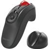 Elecom Mouse trackball portatile, Bluetooth, controllo ergonomico del pollice, ambidestrezza, sensore ottico a 10 pulsanti, compatibile per PC, laptop, Windows, Mac, iPad, Android, Relacon