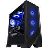 BREUNOR NOBLE CHOICE BREUNOR DOMINANCE BLUE - PC Gaming i7 12700K 12 core fino a 5.00GHz, RTX 4060Ti 16GB, Ram 32Gb DDR5 6000MHz, SSD NVMe 1000GB, Dissipatore liquido 240mm, Win 11 pro, Pc da gaming, Pc desktop gaming