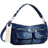 Desigual Tracolla, Accessori Borsa A Spalla in Denim Donna, Blu, One Size