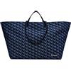 Desigual, BORSA SHOPPING IN TESSUTO ACCESSORI Donna, Blu, Taglia unica