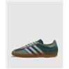 Adidas Gazelle Indoor Scarpe Sportive IN Verde e Bianco/Gomma Scarpe Camoscio