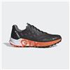 Adidas Uomo TERREX AGRAVIC FLOW GORE-TEX Scarpe da Corsa Trail 2.0 Nero/Arancio