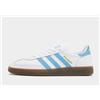 Adidas Originals da Uomo Handball Spezial Scarpe IN Pelle IN Bianco e Blu