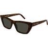 Yves Saint Laurent Occhiali Da Sole Saint Laurent SL 276 MICA 002 Havana Cat Eye Unisex