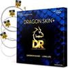 DR Strings DR DBQ-40 - DRAGON SKIN+™, corde per basso Quantum Nickel rivestite, suono superiore con sensazione piacevole e lunga durata: Leggero 40-100