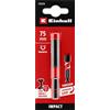Einhell Accessories Einhell - Supporto magnetico originale Impact con attacco E 6.3, 75 mm (cromo vanadio, zona di torsione, manicotto in acciaio inox, magnete permanente, anello di colore rosso)