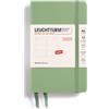LEUCHTTURM1917 370780 Agenda settimanale Pocket (A6) 2025, salvia, inglese