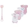 Chicco Catenella+Body - Bianco-Rosa