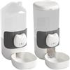 Generic Mangiatoia automatica per cani e acqua, per animali domestici, mangiatoia per gatti e distributore di acqua, grande capacità per animali domestici, cani, cuccioli, gattini, conigli