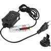 JOROBURO Lampada Pulita per Acquario, Mini Lampada Sommergibile Disinfettante UV da 3 W con Timer, Lampada Pulita Impermeabile Trasparente per Acqua Dell'acquario per Stagno, Piscina,