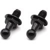 HAOTOM 2X auto Gas primavera anteriore Flap Tailgate rinforzato Ball Studs sostituzione per VW Golf 4 5 6 7 Jetta Passat Polo Touran Audi A3 A4 A6 A8 TT M8 10MM