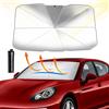 D-Lumina Parasole Auto Ombrello Parabrezza Interno Parasole Per Auto,Blocca il 99.9% dei Raggi UV, per Auto, Camion, Autocarri (L-140×80cm）