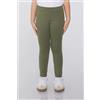 Tezenis Leggings In Cotone Elasticizzato Bambina Verde