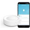 SENCKIT Allarme sirena intelligente WiFi: 100 dB, controllo app, sicurezza e automazione della casa intelligente, antifurto wireless, compatibile con Alexa