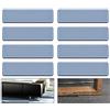 TheStriven 8 pezzi Scivoli per Mobili in Teflon Piedini per divani e sedie in Teflon Feltrini Autoadesivi in Teflon per Mobili Cuscinetti per Mobili in Teflon per Proteggere Parquet, Laminato (B)