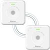 Heiman Rilevatore di Monossido di Carbonio (CO) Interconnesso, Sensore Elettrochimico 10 Anni, Allarme 85 dB, Batterie AA Sostituibili, Certificato EN 50291, Portatile per Casa (2 PCS)