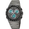 TONSHEN Unisex Digitale Sportivo Analogico Quarzo LED Tre Tempo Uomo e Donna Orologi da Polso Impermeabile Allarme Cronometro Data Outdoor Militare Tattico Plastica Orologio (Grigio)