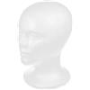 Amosfun Manichino Maschile Con Viso Bianco Per Parrucche E Cappelli Espositore Artistico Leggero E Robusto Per Aziende