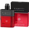 bugatti Performance Red Profumo da uomo, 100 ml, profumo orientale fougères Eau de Toilette da uomo, con pompelmo, lavanda, patchouli e legno di sandalo, potente con note maschili e calde