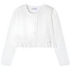 Mayoral MAGLIA CARDIGAN MAGLIE BIMBA 03354 3354 COTONE 28 BIANCO ORIGINAL PE2024 Taglia 4 anni Colore Bianco