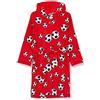 Playshoes Accappatoio in pile per bambini, Vestaglia Unisex - Bambini e ragazzi, calcio azzurro, 98/104