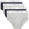 Tommy Hilfiger Cotton Classics - Confezione da 4 slip da uomo, 2 blu navy, 2 grigio erica, X-Large