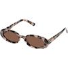 Le Specs OUTTA LOVE - Occhiali da sole da donna, forma ovale con alta protezione UV, Smokey Brown Mono/Cookie Tort, taglia unica