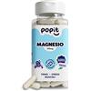 POP IT MAGNESIUM - FR (120 Unité (Lot de 1), Gélules Magnésium (Pot)) POP IT Magnesio Bisglicinato 375mg/D + Vit B6-120 Magnesio Capsule, Cura di 2 Mesi - Magnesio Completo con Magnesio Citrato e Marino