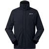 Berghaus Hillwalker 3 in 1 Gore-Tex Giacca Impermeabile da Uomo, Nero/Nero, XXXL