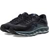 Mizuno Wave Sky 7, Scarpe da Corsa Uomo, Nero Cresta glaciale, 45 EU