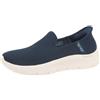 Skechers Go Walk Flex - Bright Summer, Sneaker Donna, Nero, 36 EU