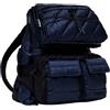 Desigual, ACCESSORIES NYLON Backpack Big Donna, Blu, taglia unica