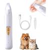 DONGKER Tosatrice per Cani,USB Tagliacapelli per Animali a Basso Rumore con LED Luci Rasoio Elettrica per Cane Gatti per Occhi Orecchie Groppa Zampe