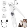 Simpeak Lima Unghie Elettrica per Cani e Gatti 2 in 1, Tagliaunghie per Gattini con Display Elettronico, Tagliaunghie Elettrico Ricaricabile per Cani, Gatti e Altri Animali Domestici