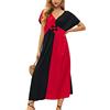 YouKD Wemen Boho lungo kimono maxi caftano abito taglie comode loungewear bikini spiaggia accappatoi