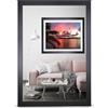 rahmengalerie24 Cornice portafoto 70 x 90 cm, colore nero, in legno acrilico, senza passepartout, per foto o immagini, in MDF, senza immagine Alice