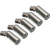 PATIKIL 180 Gradi Inclinato Soffitto Luce Adattatore, 5pz M10 Filetto Lampadari Soffitto Pendente Illuminazione Adattatore per Angolo o Irregolare Soffitto, Polacco Nero
